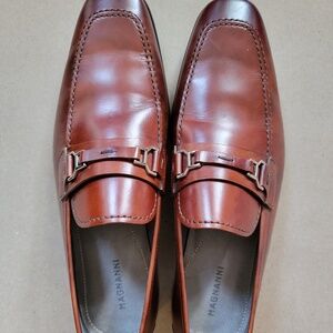 🌟 Magnanni Men’s Shoes Size 8 – Cognac, Like New 🌟